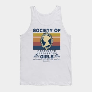 Society Of Obstinate Headstrong Girls Vintage Tank Top